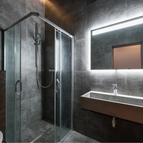 Bathroom Shower Glass Partition - Image 2