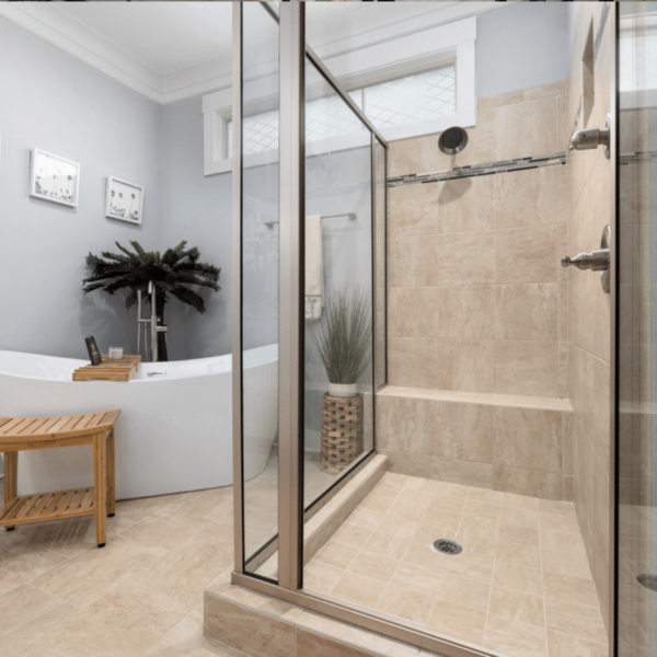 Bathroom Shower Glass Partition - Image 3