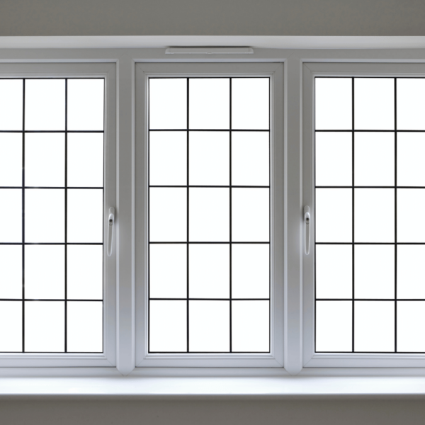 Toughened Glass White UPVC Sliding Window - Image 3