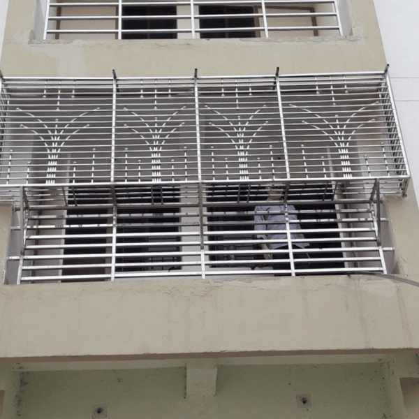 Balcony Aluminum Glass Railing